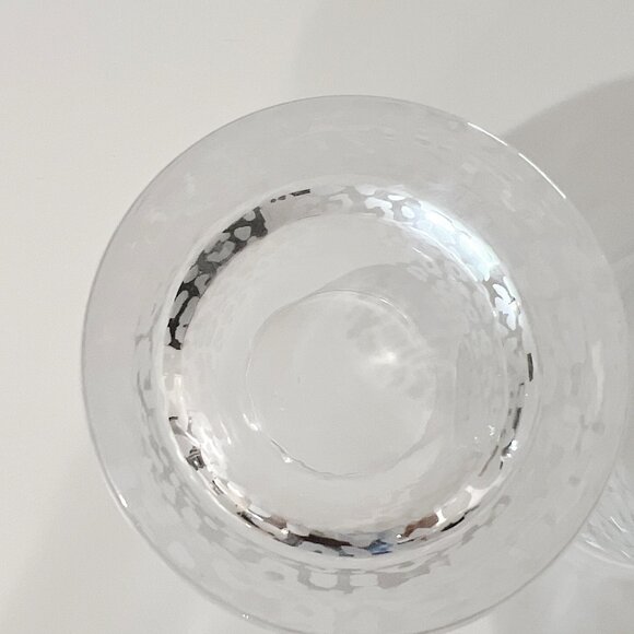 RARE Neiman Marcus Clear Etched Safari Leopard Double Old Fashion Glass Set of 2 - Picture 8 of 11